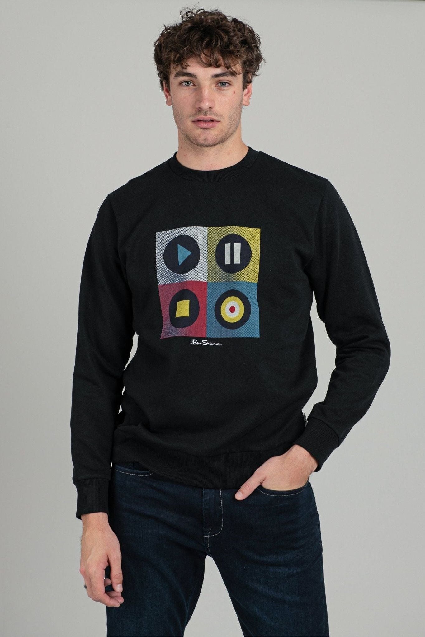 Play Crew Sweater - Black