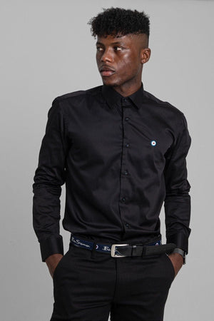 BEN TARGET SHIRT -  Black