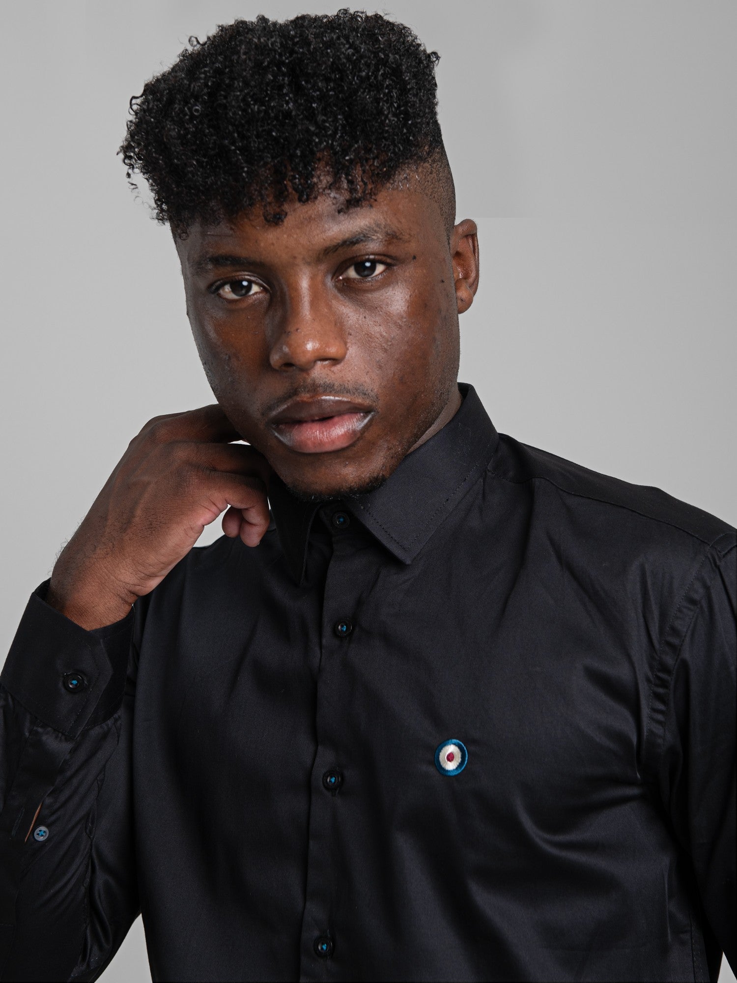Ben Sherman Target Shirt - Black | Men's Slim Fit Cotton Shirt Ben Sherman South Africa Ben Sherman Target Shirt - Black | Men's Slim Fit Cotton Shirt Ben Sherman South Africa
