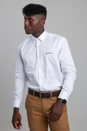 Ben Shirt (Slim Fit) - White