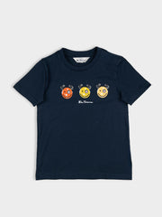 Happy Bears Tee - Navy