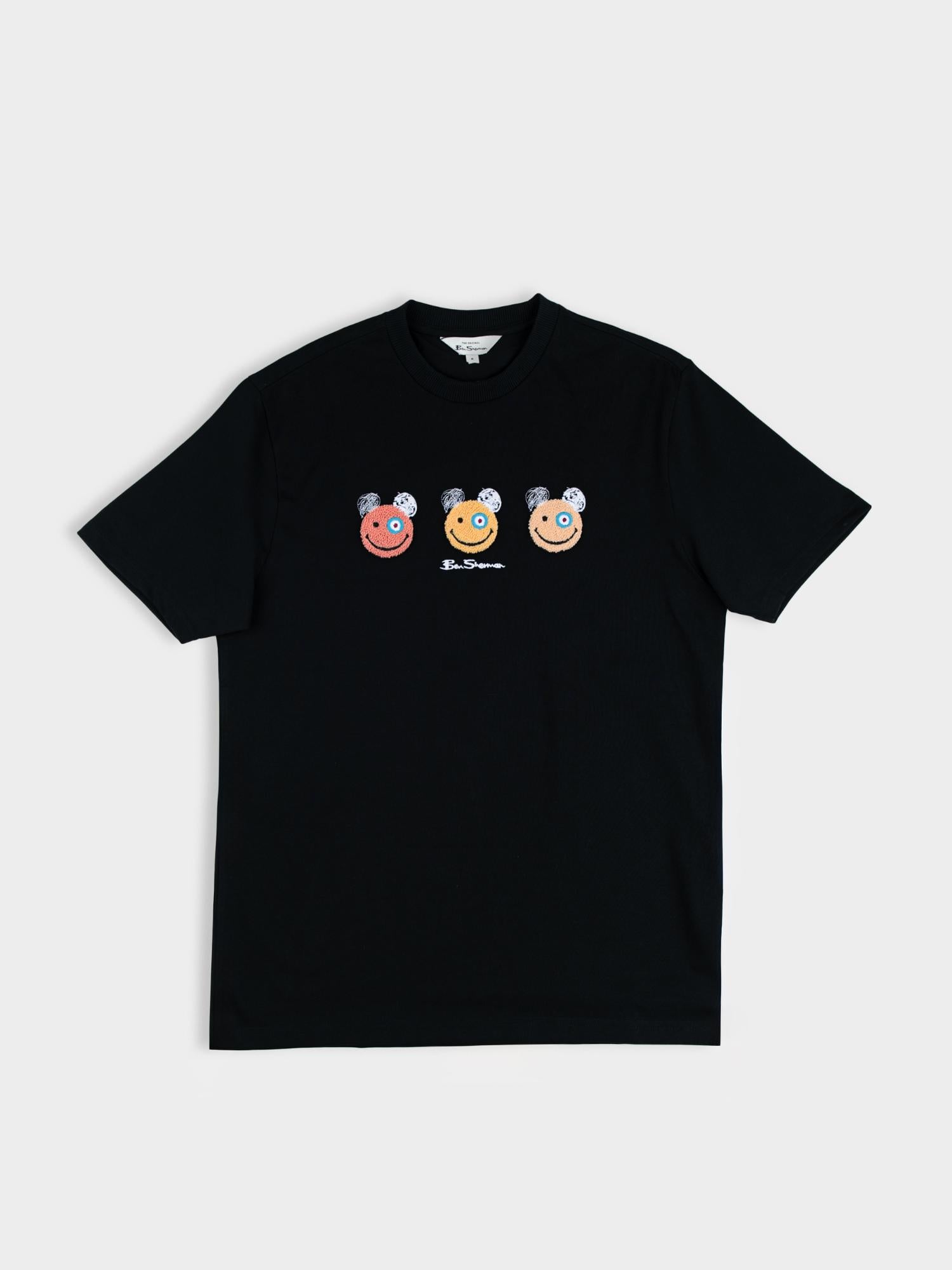 Happy Bears Tee - Black