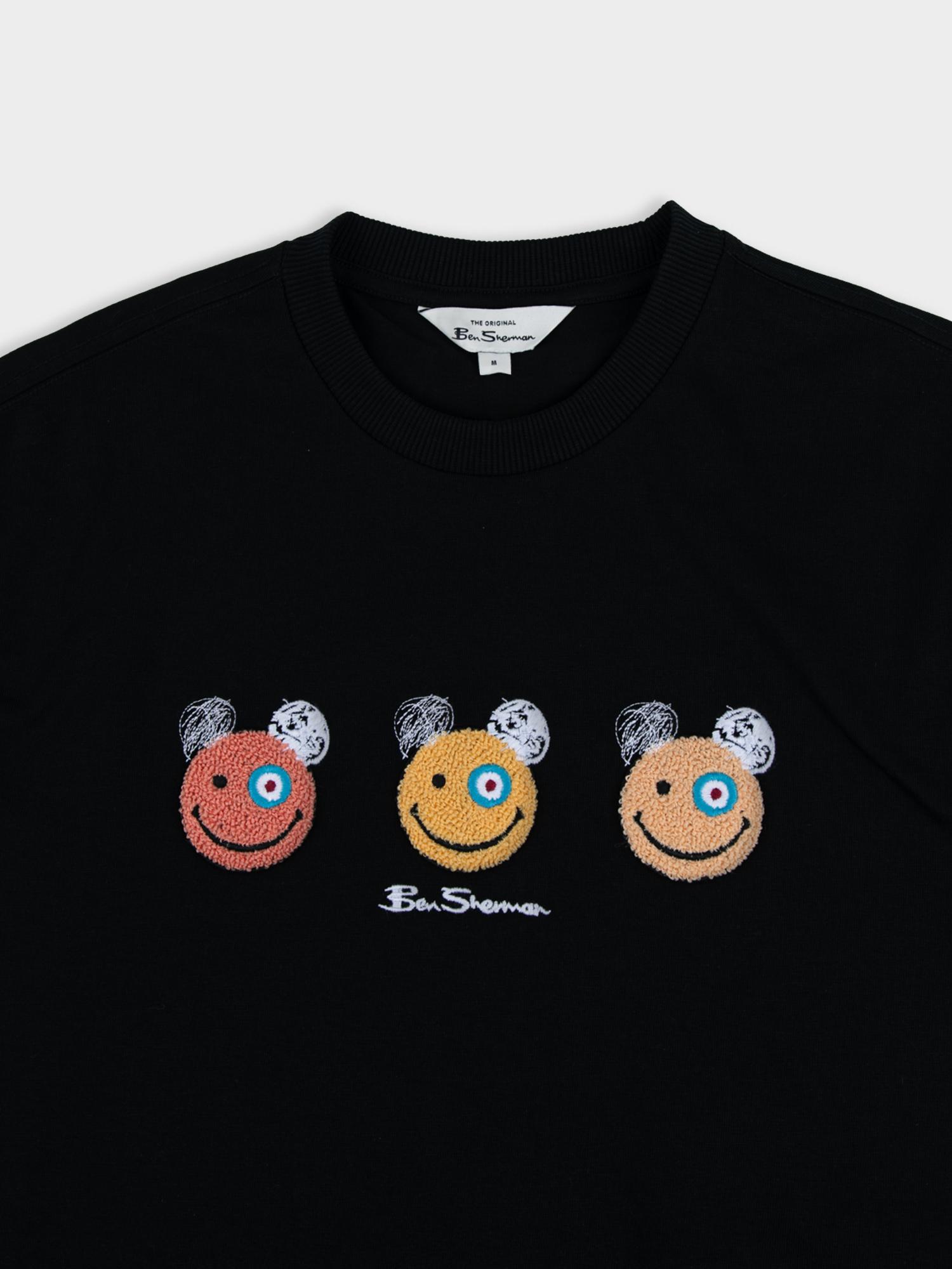 Happy Bears Tee - Black