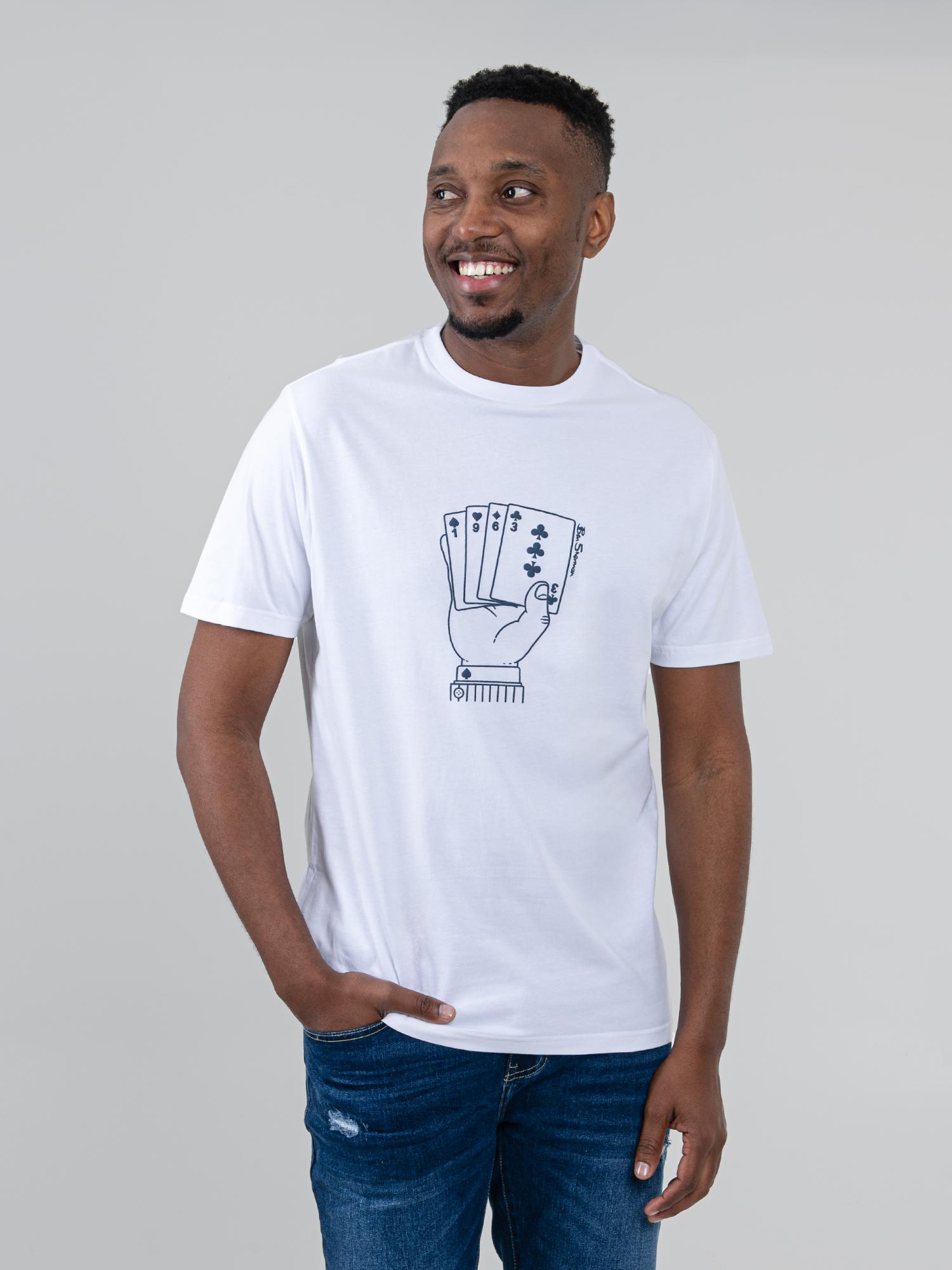 Hidden Ace Tee - White