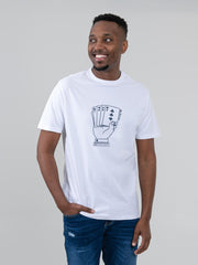 Hidden Ace Tee - White