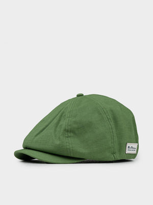 Linen Ivy hat - Jade Green