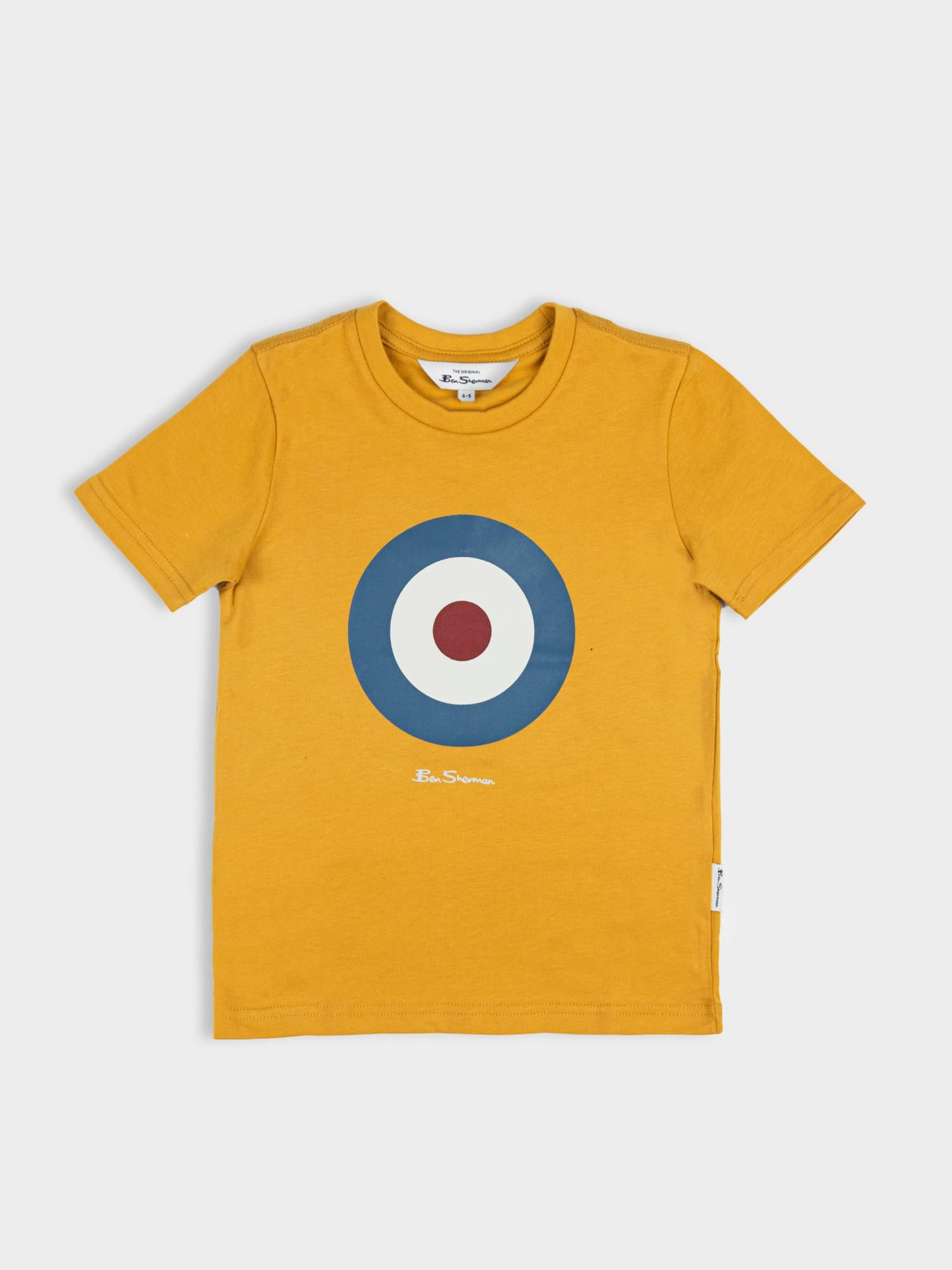 Kids Target Tee - Dijon