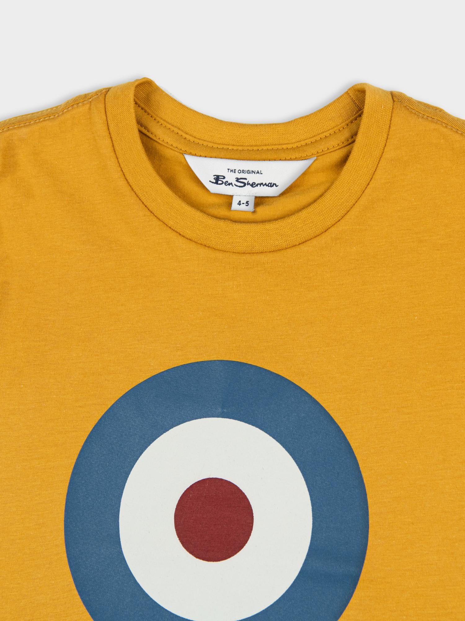 Kids Target Tee - Dijon