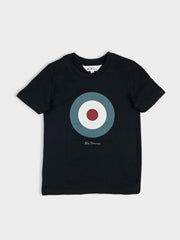Kids Target Tee - Black