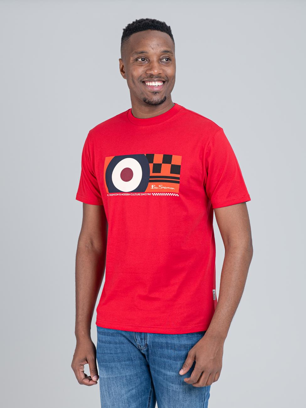 Knock Out Tee - Red