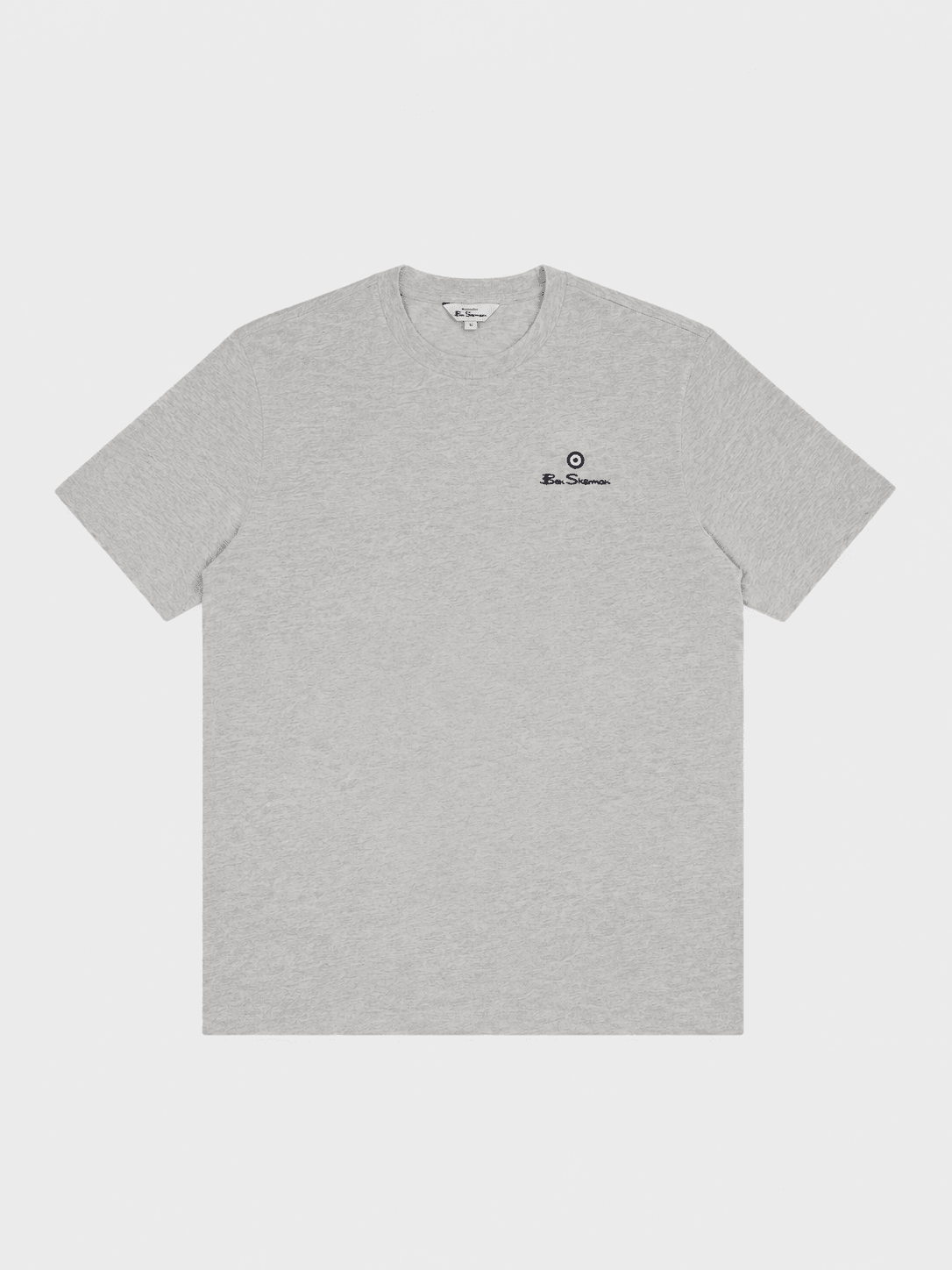 ESSENTIAL CREW NECK TEE - LIGHT MELANGE
