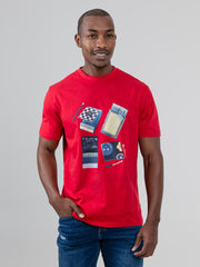 Match Box Tee - Red