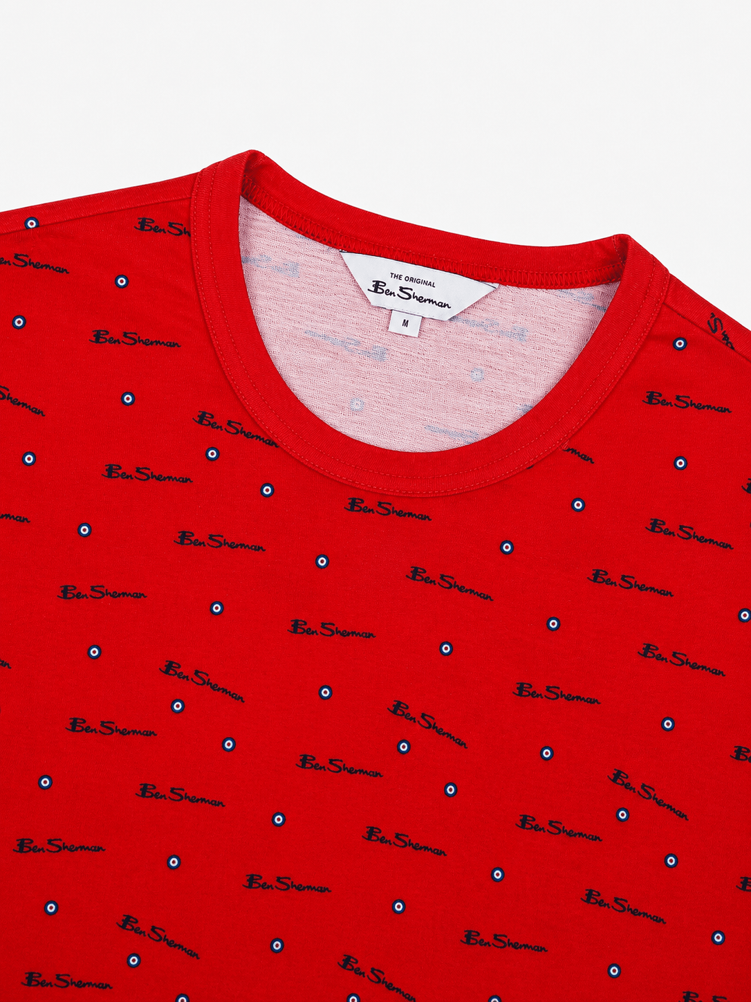 ALL OVER PRINT T-SHIRT - RED