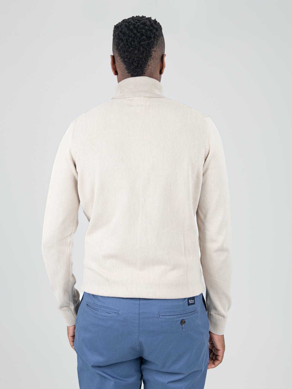 Roll neck Knit - Sustained Grey