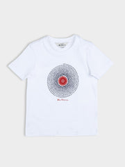 Sound Waves Tee - White