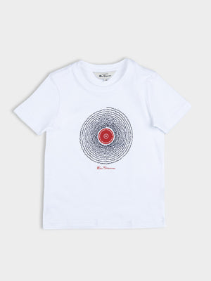 Sound Waves Tee - White