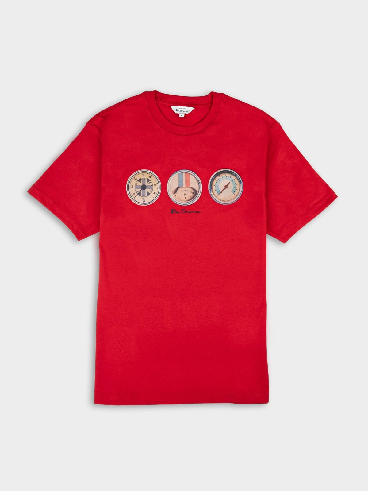 Ben Sherman Speed Tee in Red