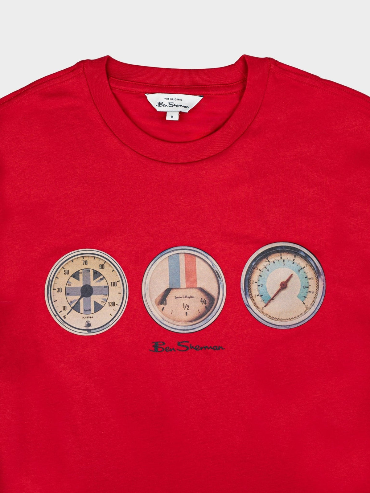 Ben Sherman Speed Tee in Red – image 2 of 2