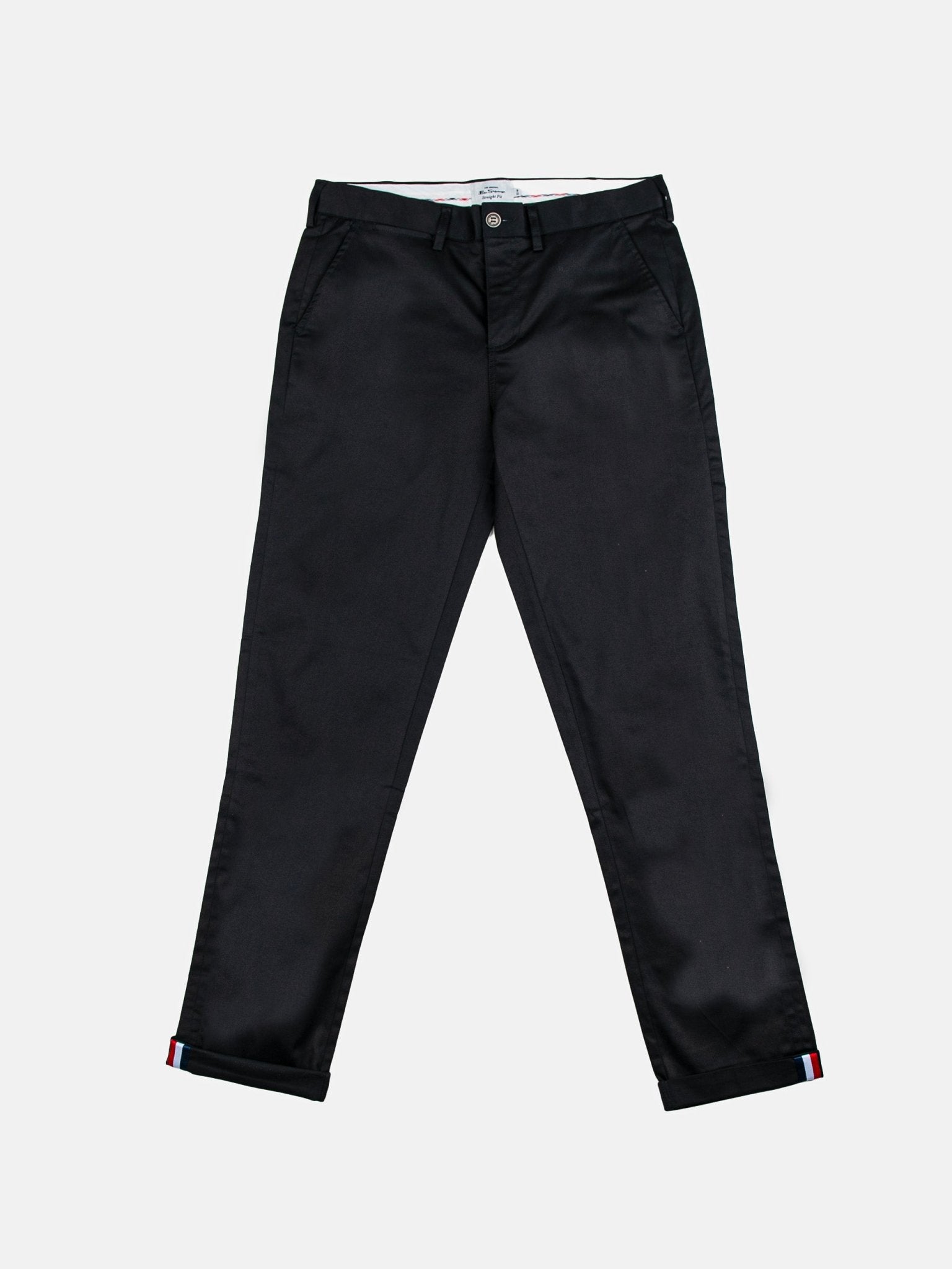 Straight fit Chino Pants - Black