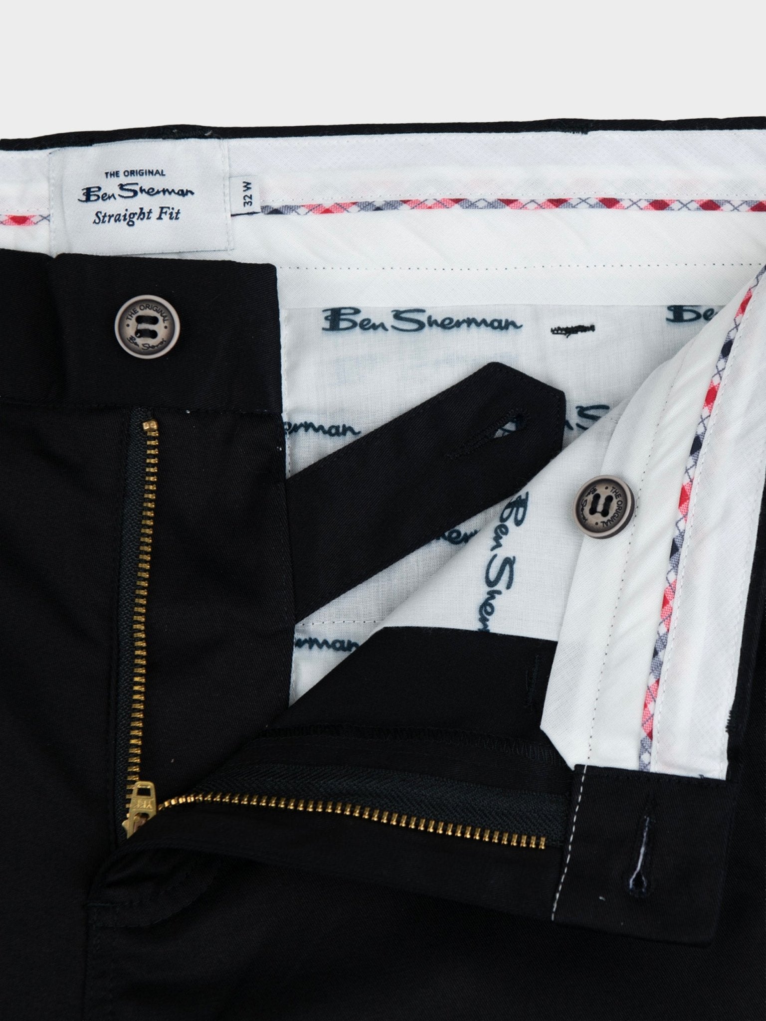 Straight fit Chino Pants - Black