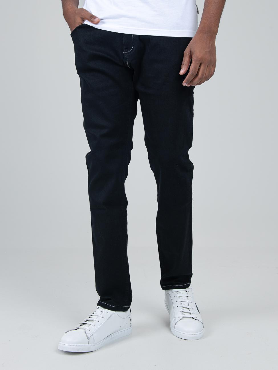 Straight Leg Classic Fit Denim - Black