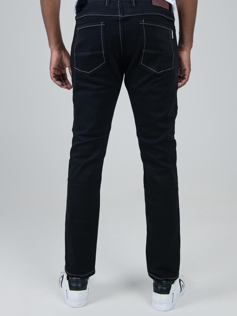 Straight Leg Classic Fit Denim - Black