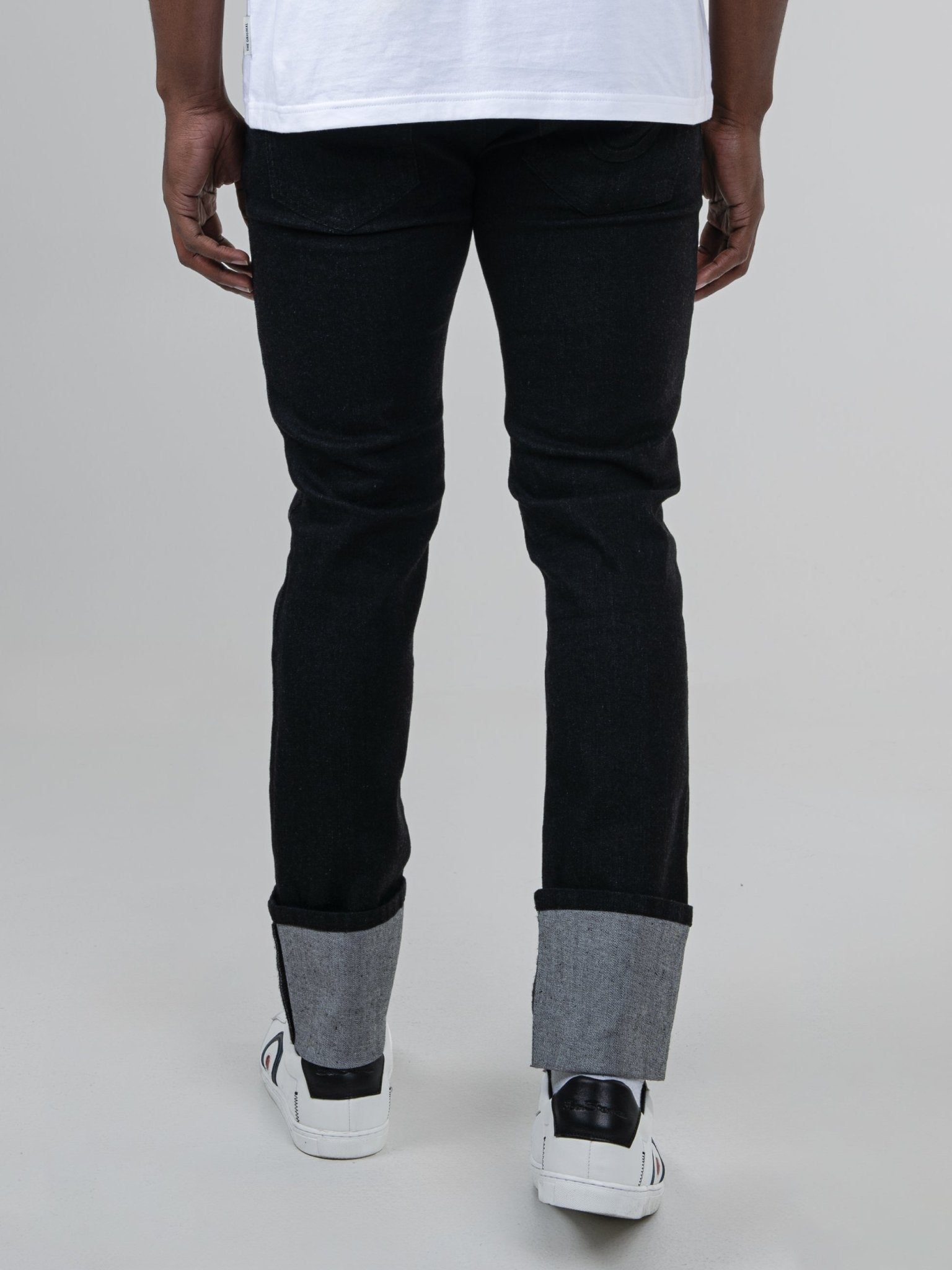 Target turn up slim fit denim - Black