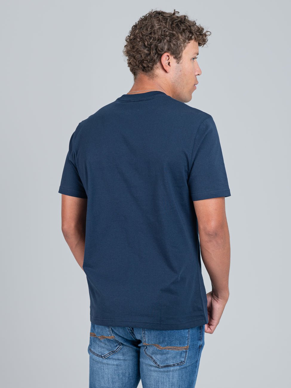 Statue Tee - Navy