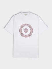 TARGET BLING TEE SHIRT - WHITE RED