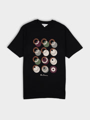TARGET SHADOW TEE SHIRT - BLACK