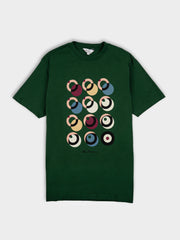 TARGET SHADOW TEE SHIRT - FOREST GREEN
