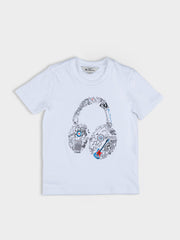 Typography Tee - White