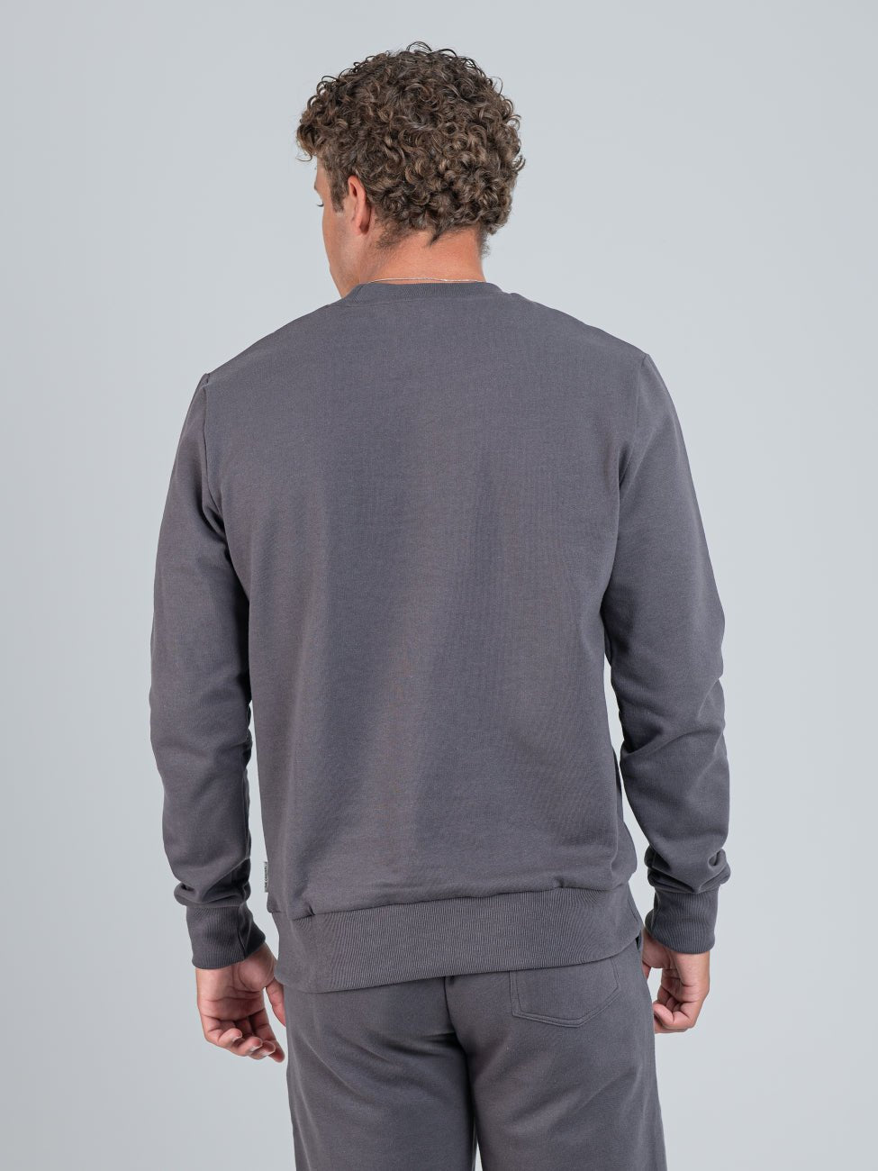 Target EMB Crew Fleece - Charcoal