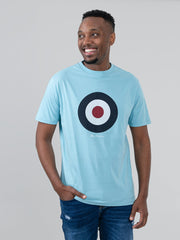 Target Tee - Retro Blue