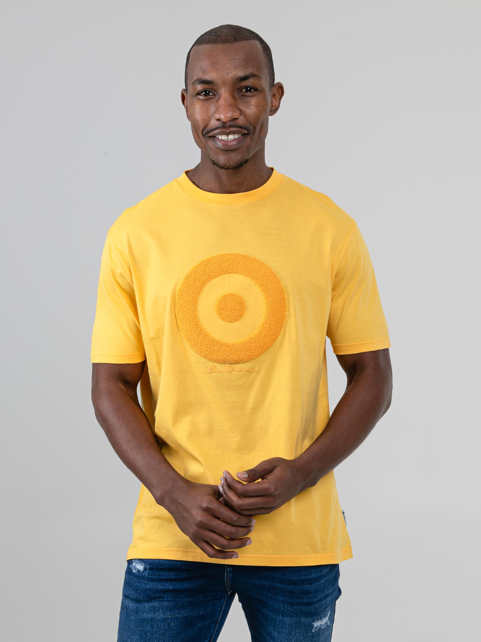 Target Towelling Applique Tee - Banana