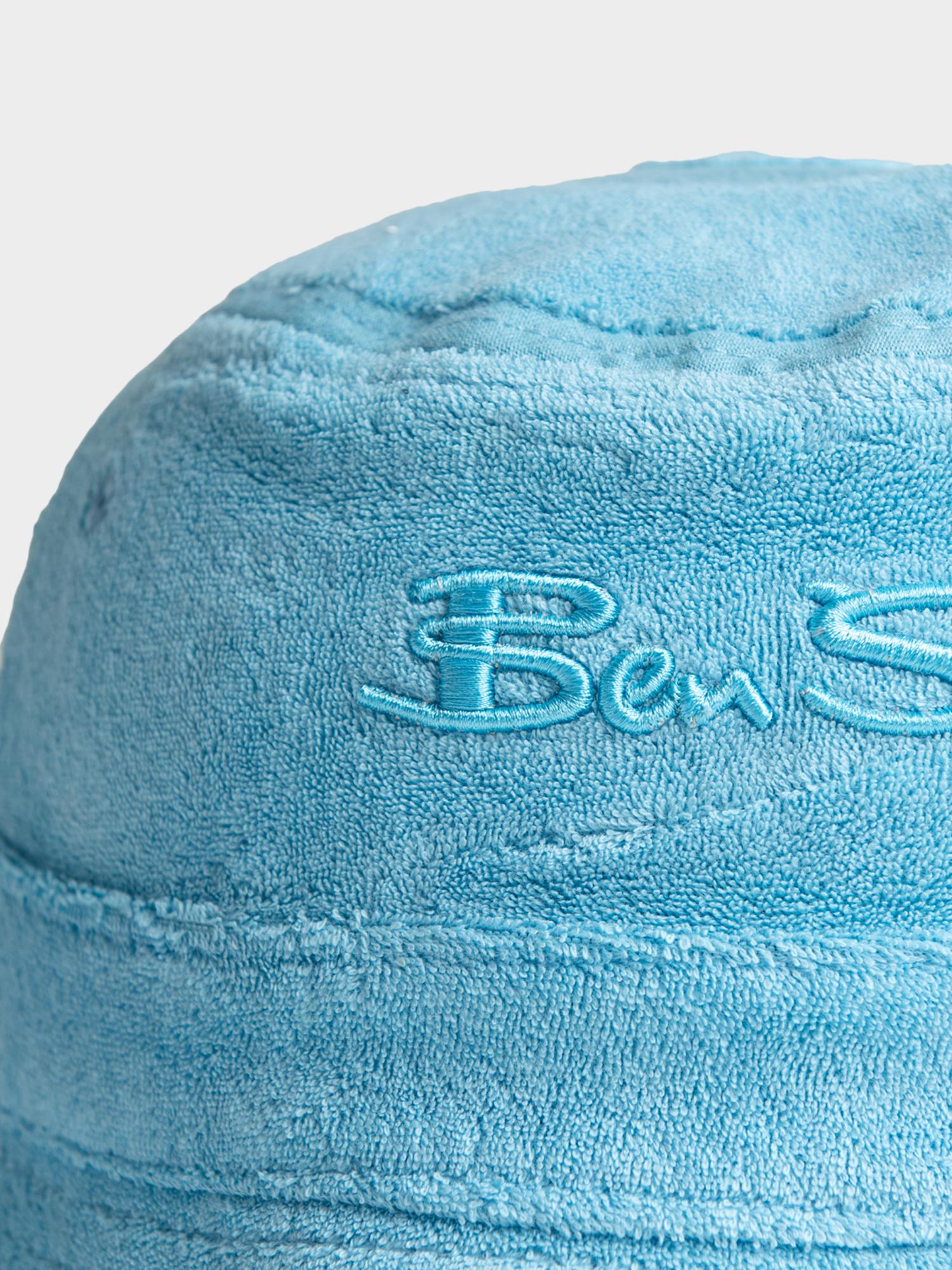 TARGET TOWELLING BUCKET HAT - Retro Blue