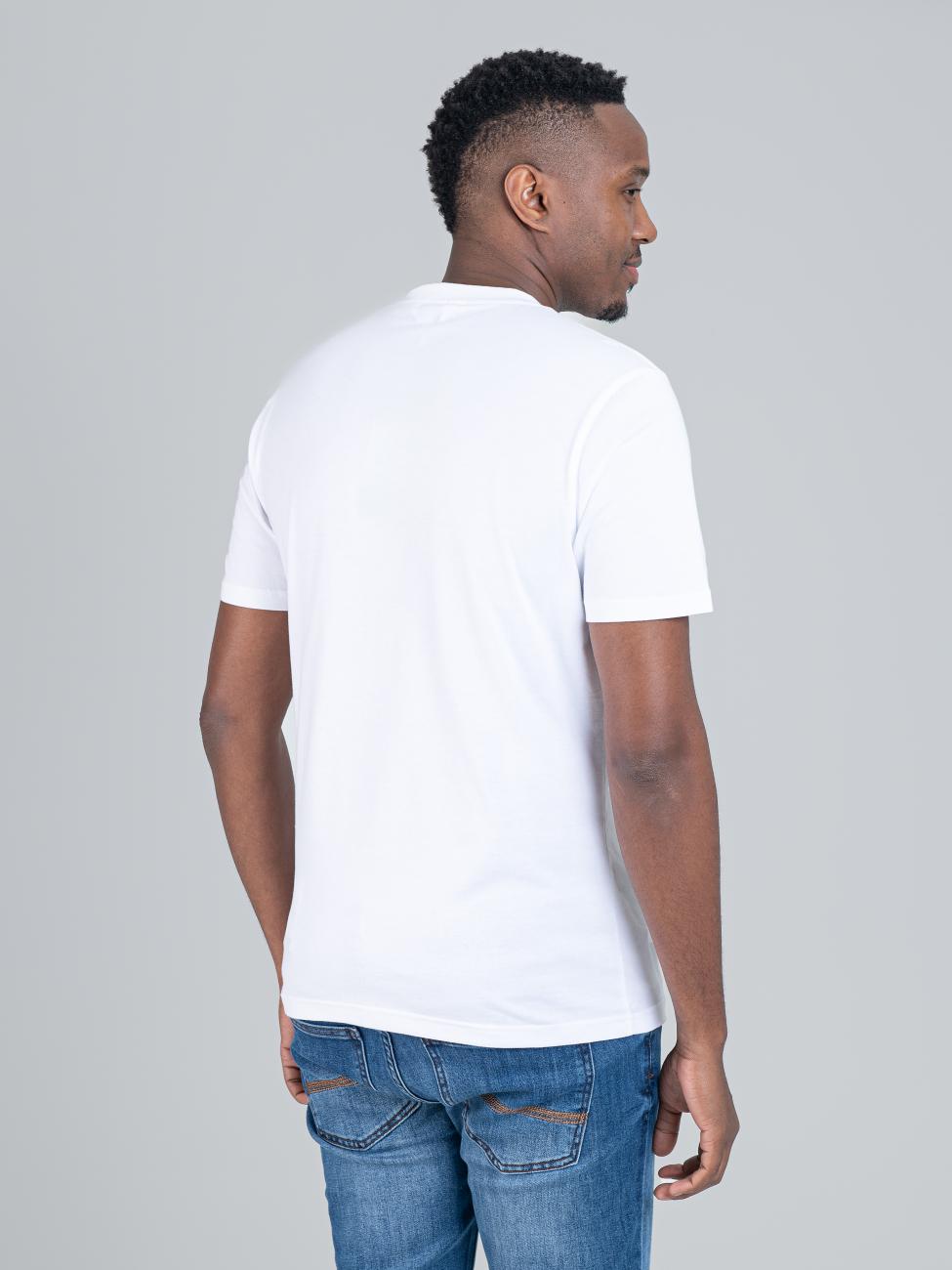 Target Pocket Tee - White