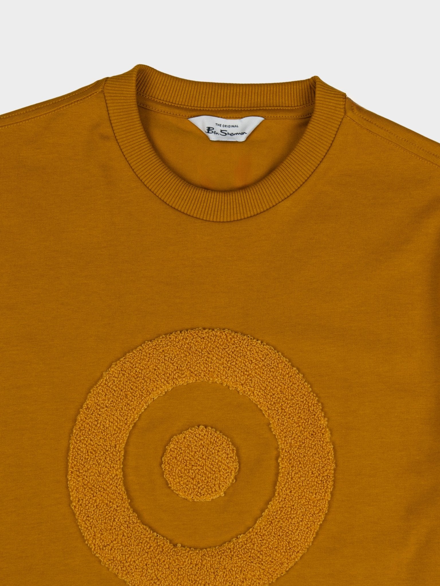 Target Towelling Applique Tee - Dijon