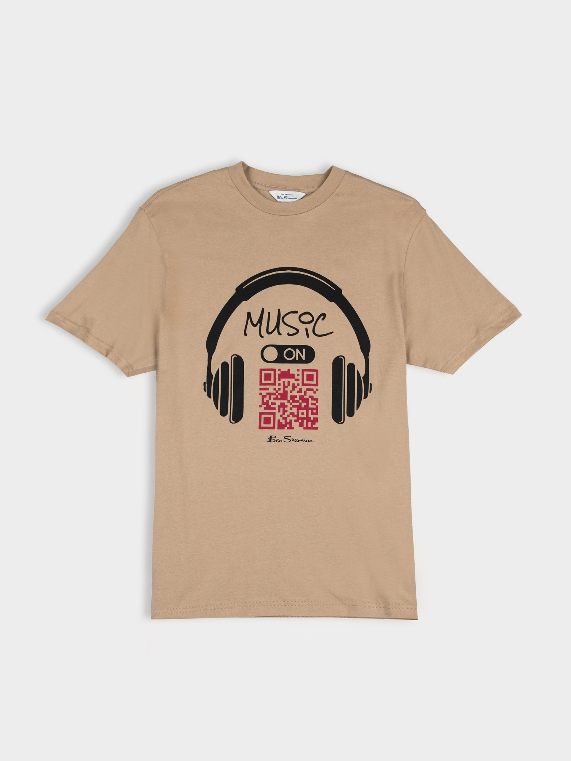 MUSIC QR CODE TEE - CORN STALK