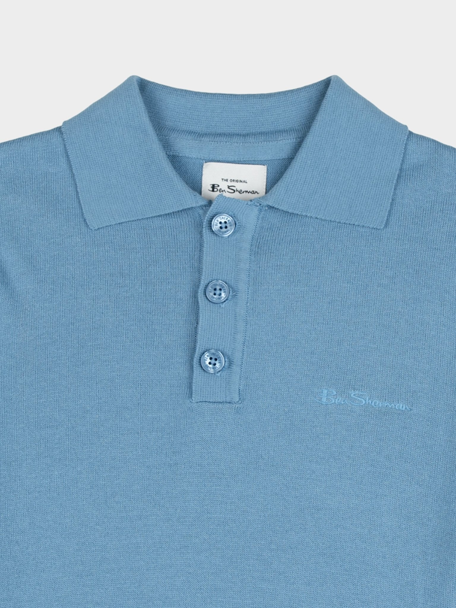 Knit Sportshirt - Blissful Blue