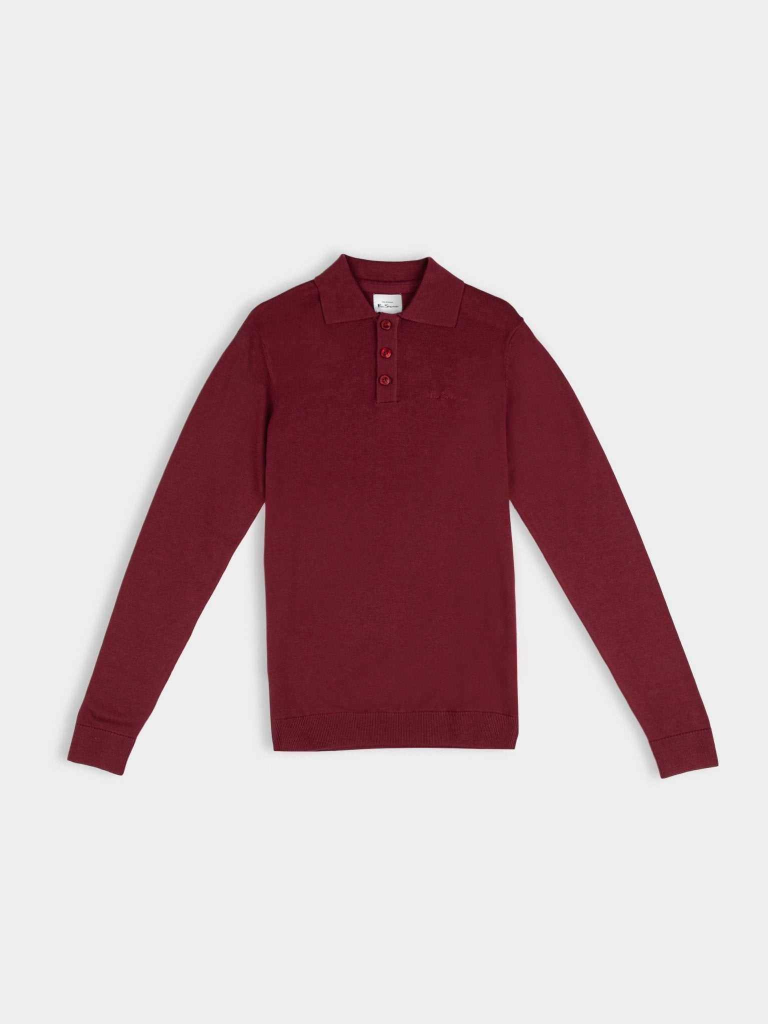 Knit Sportshirt - Berry