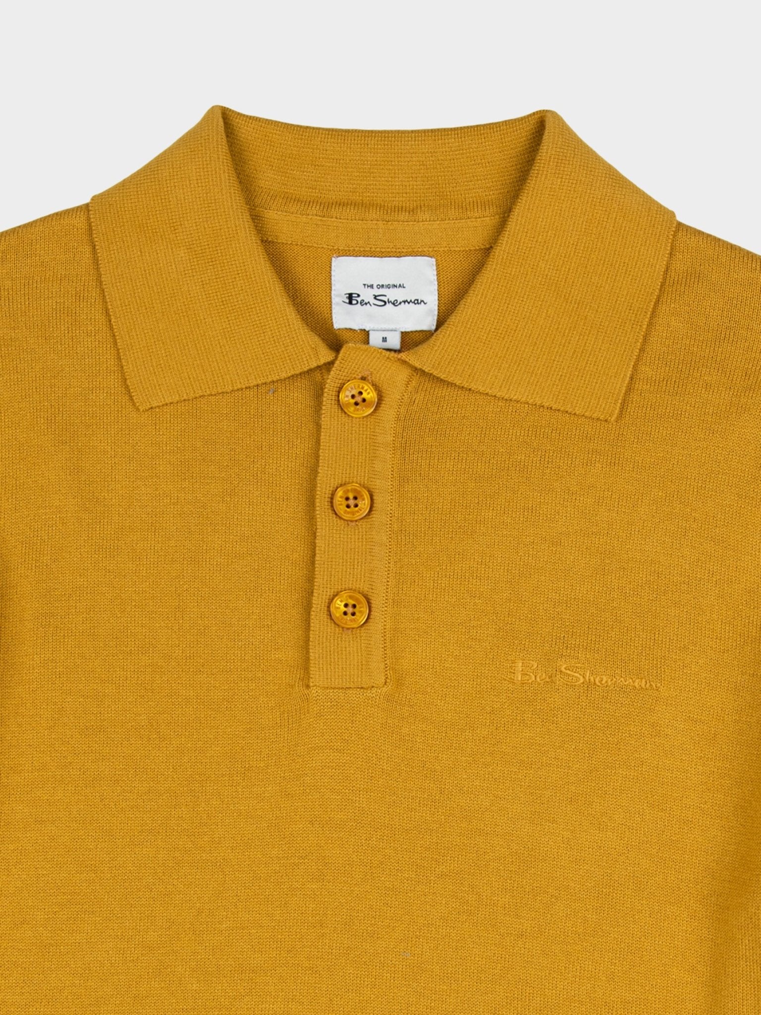 Knit Sportshirt - Dijon