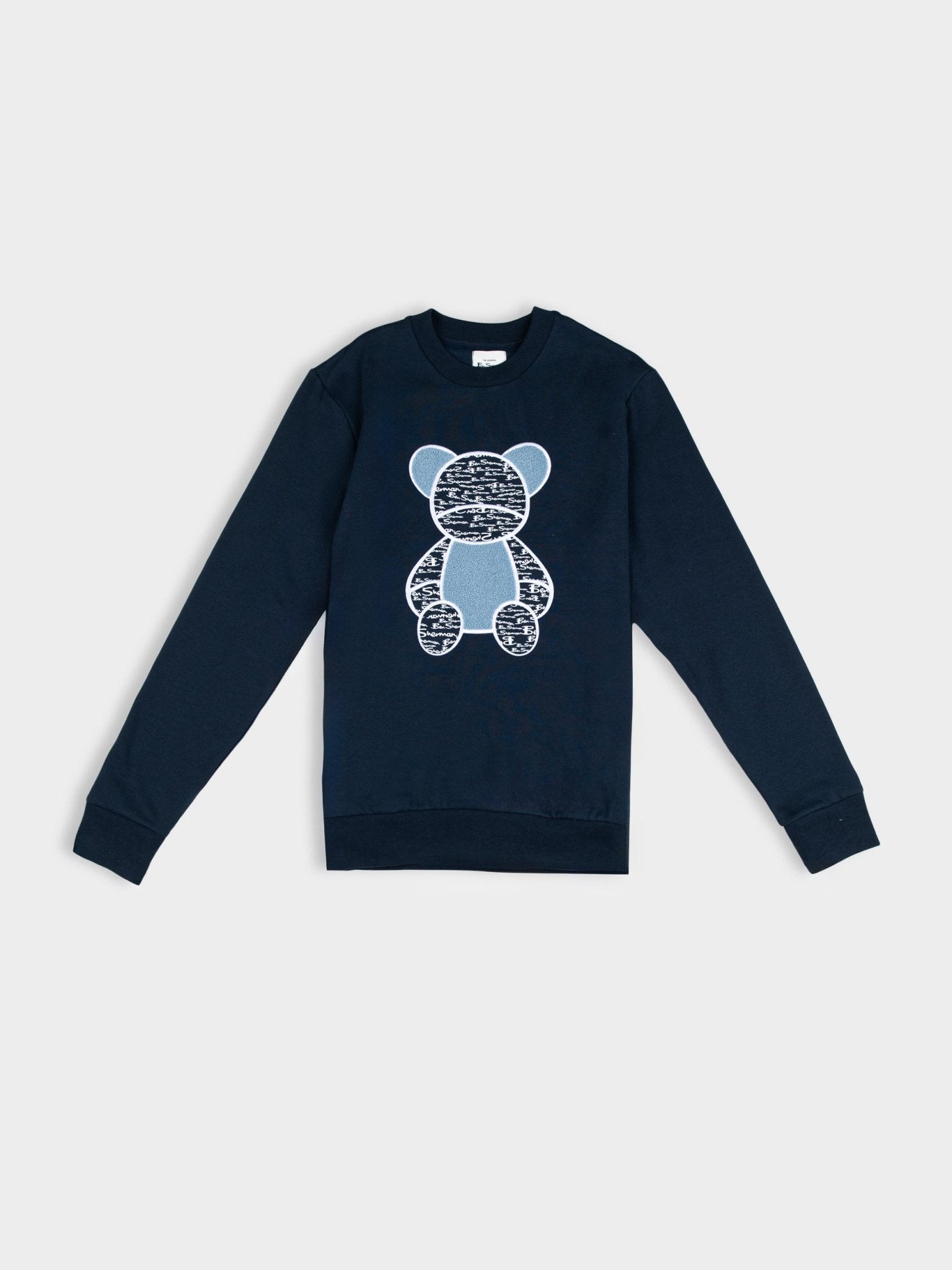 Bear Crew Sweater - Navy