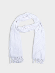 Target Knit Scarf - White