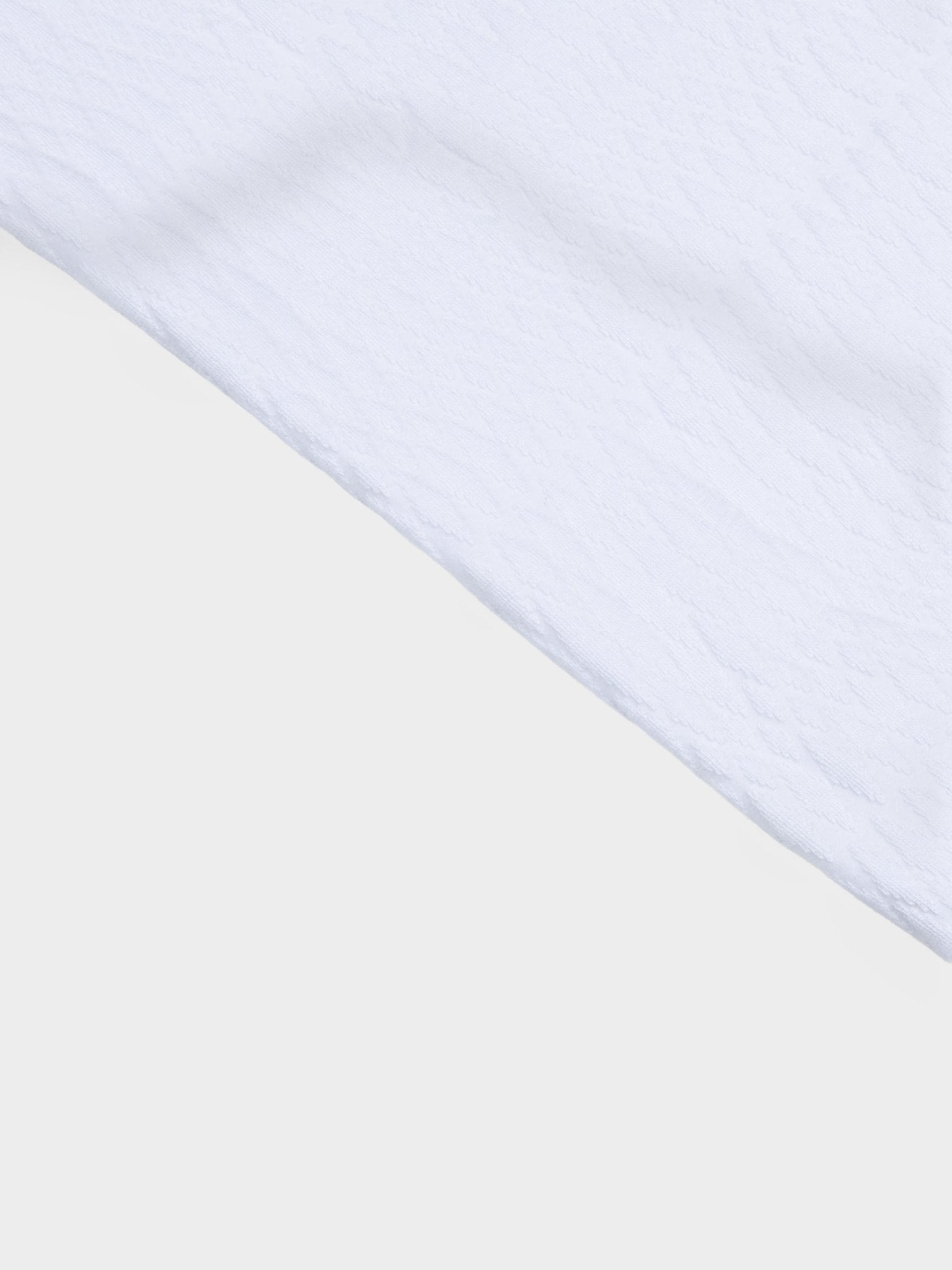 Knit scarf - White
