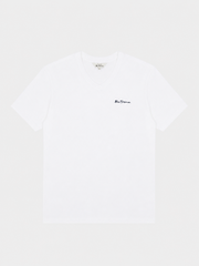 ESSENTIAL V NECK SHORT SLEEVE T-SHIRT - WHITE