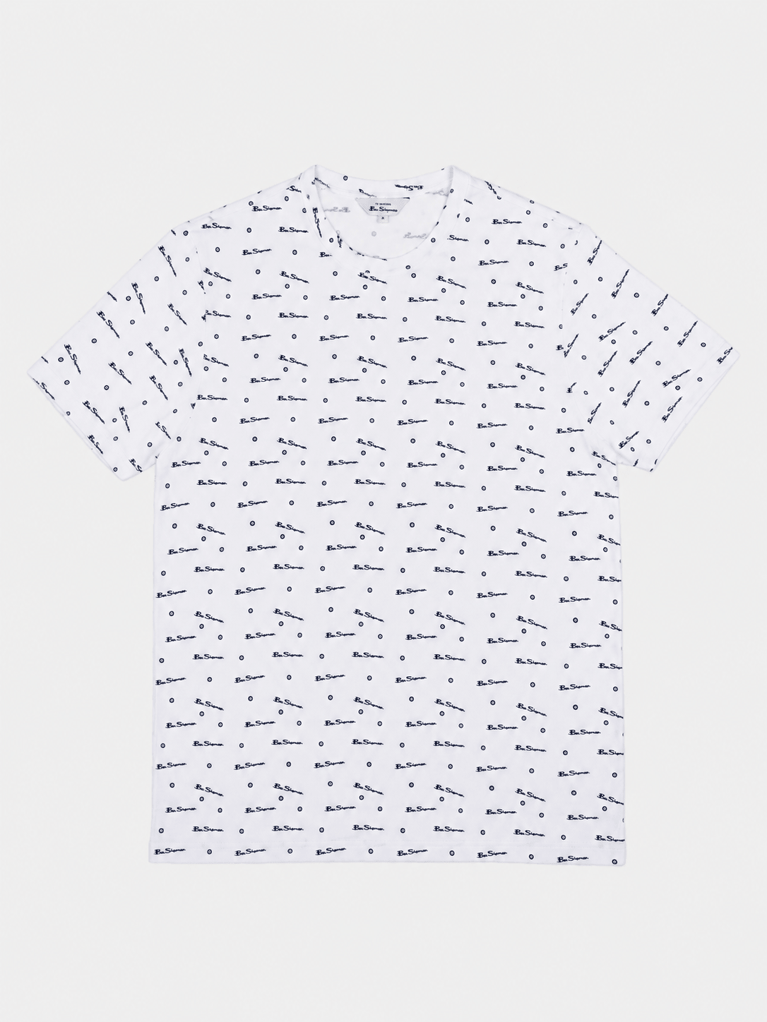 ALL OVER PRINT T-SHIRT - WHITE