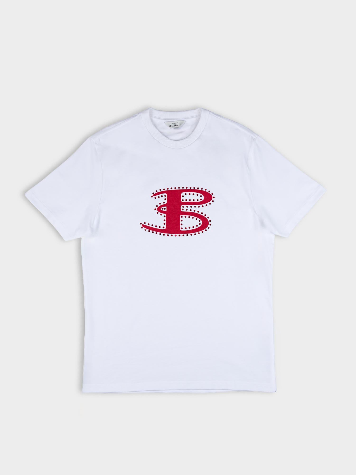 B Bling Tee - White