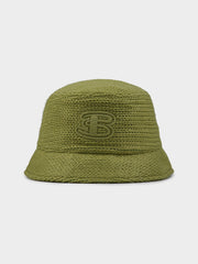 Ben Sherman Crochet Knit Hat in Apple