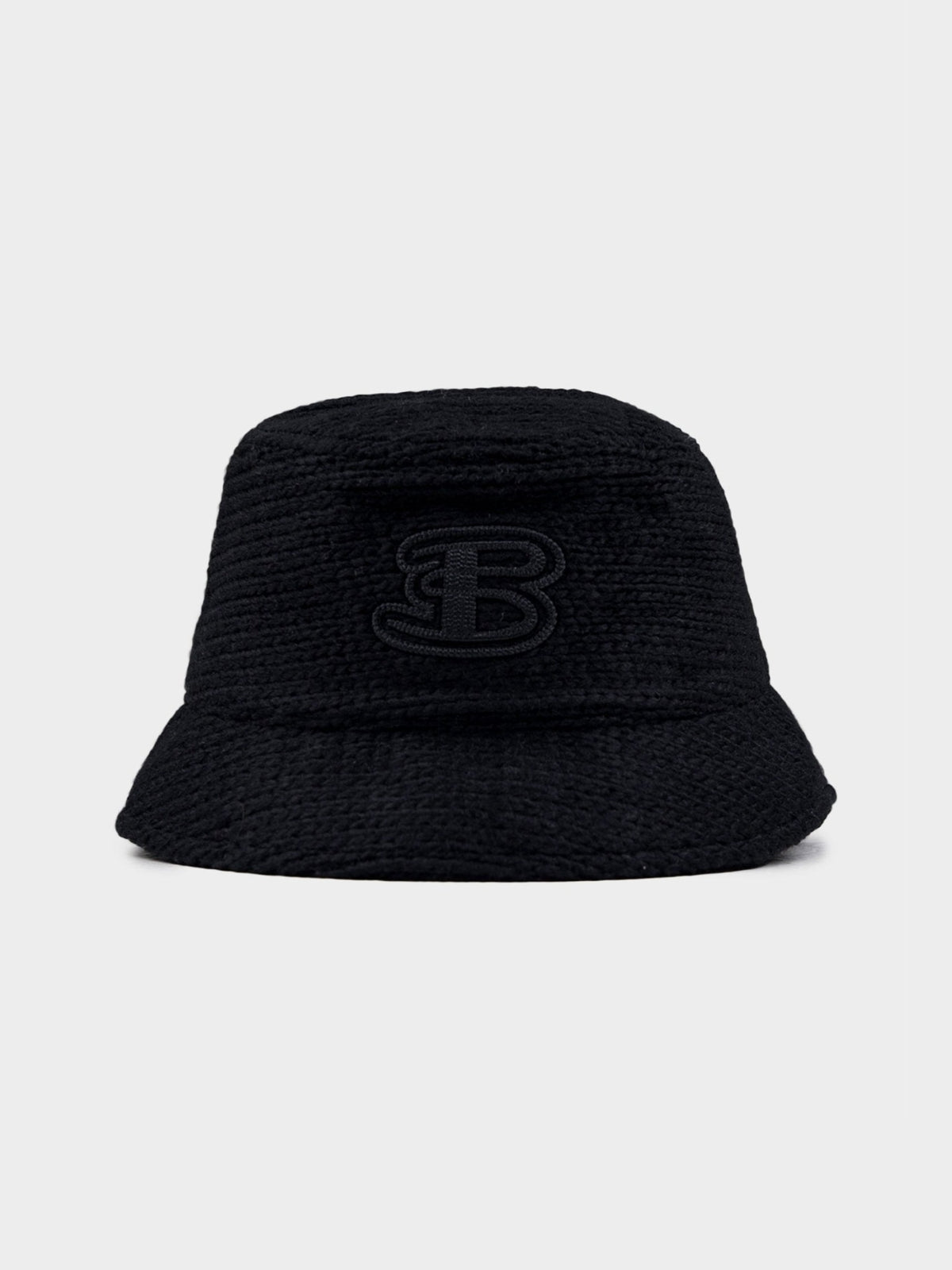 Ben Sherman Crochet Knit Hat in Black